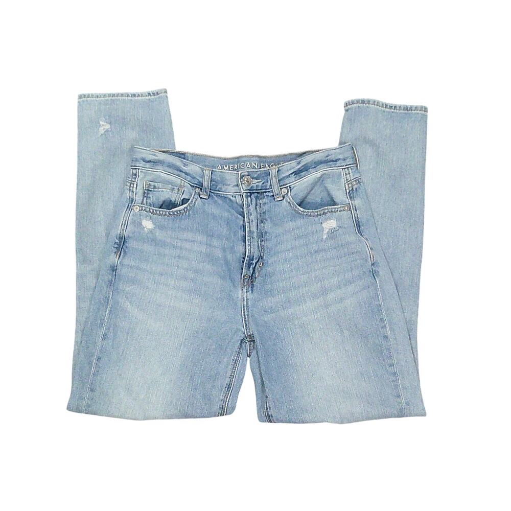 American Eagle AE Distressed Mom Jeans - Picture 3 of 8